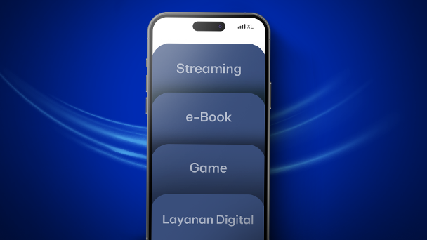 image Semua transaksi cukup dengan pulsa XL Anda.